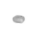 Colgante de Acero Inoxidable 304 Redondo Martillado 10x11mm