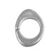 Anello di Catena Aperto in Argentone CCB 38x29mm