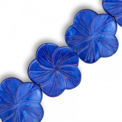 Shell Carved Flower 30mm