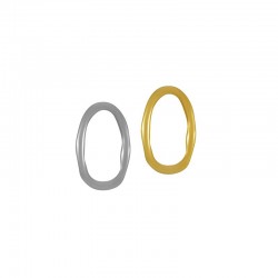 Connettore Ovale in Acciaio Inossidabile 304 11X18 mm