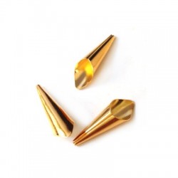 Capuchón de Metal Latón Cono 21x16mm