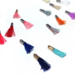 Pompon avec Embout 12mm