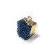 Colgante de Resina Geoda Cuadrado 12x14mm