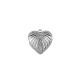 Ciondolo a Forma di Cuore in Acciaio Inossidabile 304 17X16 mm