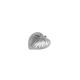 Charm en Acier Inoxydable 304 en Forme de cœur 17 x 16 mm