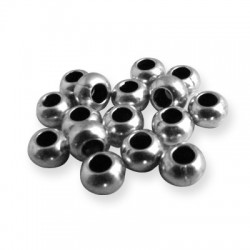 Brass Bead Ball 5x3.4mm (Ø2.6mm)