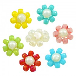 Miyuki Beads Flower 6.5mm (Ø1mm)
