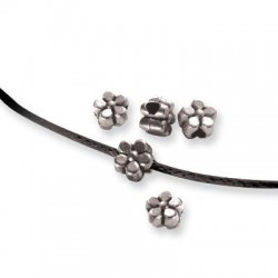 Passante in Metallo Zama Fiore 5mm (Ø1.6mm)