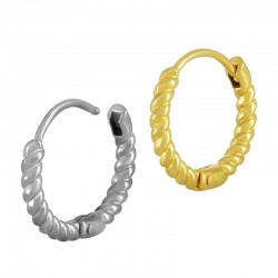 Stainless Steel 316 Earring 14mm/2mm