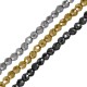 Hematite Bead Faceted 2mm (Ø0.7mm) (200pcs) (40cm)