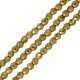 Hematite Bead Faceted 2mm (Ø0.7mm) (200pcs) (40cm)