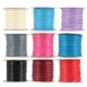 Cordon Synthétique Plat effet serpent 4mm (25m./bobine)