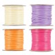 Synthetic Cord Snake Effect Flat 4mm (25mtrs/spool)