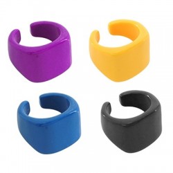 Resin Finger Ring Square 17x20mm