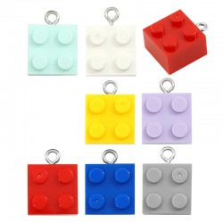 Polyester Pendant Square 16mm