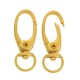 Zamak Swivel Lobster Clasp 10x37mm