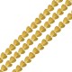Hematite Slider Heart 6mm (Ø1mm) (70pcs) (40cm)