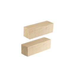 Wooden Deco Rectangle 25x80mm