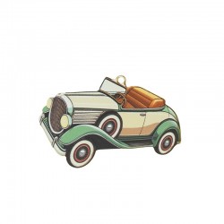 Wooden Pendant Car 69x42mm