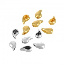 Zamak Slider Drop 16x10mm (Ø2mm)