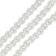 Γυάλινη Πέρλα Χάντρα Στρογγυλή 4mm (~111τμχ)Ø1mm