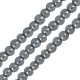 Perla di Vetro Rotonda 4 mm (~110 Pezzi) Ø1 mm