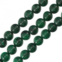 Mountain Jade Bead Round 6mm (Ø~0.7mm) (~61pcs)