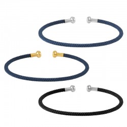 Cord Bracelet w/ Stainless Steel 304 Terminal 66mm
