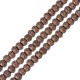 Perlina di Ematite Sfaccettata 3x2mm (~200pz/filo)
