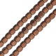 Hematite Bead Cube Faceted 3mm (Ø1mm) (200pcs) (40cm)