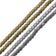Passant Perle Cube en Hématite 3mm (~200pcs)