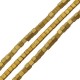 Αιματίτης Χάντρα Κύβος 2mm Ø0.8mm (185τμχ) (40cm)