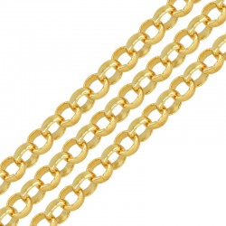 Brass Chain Round w/ 
Palladium ~4.8mm