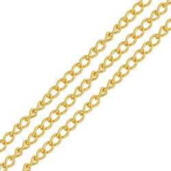 Brass Chain w/ 
Palladium ~2.1x3.4mm/0.5mm