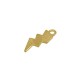 Enameled Zamak Pendant Lightning 19x8mm