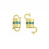 Or/Turquoise