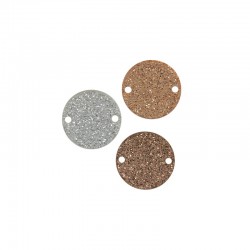 Connettore in Plexi Acrilico Rotondo Cerchio 24mm