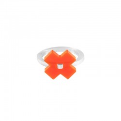 Plexi Acrylic Finger Ring 22mm/18mm