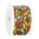 Stainless Steel 304 Chain with Glass Tubes 4.3-7mm