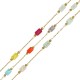 Stainless Steel 304 Chain with Glass Tubes 4.3-7mm