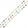 Oro 18K/ Multicolor