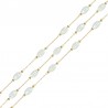 18K Gold/ White