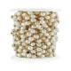 Stainless Steel 304 Chain with Oval Pearls 4x6mm (20mtr)