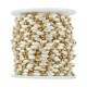 Chaîne en Acier Inoxydable 304 avec Perles Ovales 3 x 6 mm (20 m)