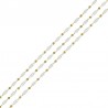 Or 18 carats/Blanc