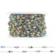 Chaîne en Acier Inoxydable 304 avec Perles Coquillage 4 mm (20 m)