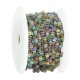 Catena in Acciaio Inossidabile 304 con Distanziatori in Conchiglia 4 mm (20 m)