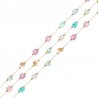 Or 18 carats/ Multicolore