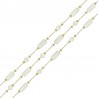 18K Gold/ White
