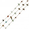 Or 18 carats/ Multicolore
